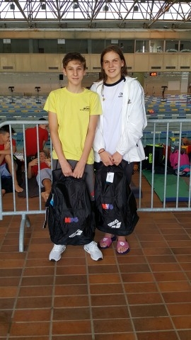 Kadetski državni prvaci su Tesa Novak i Vili Sivec